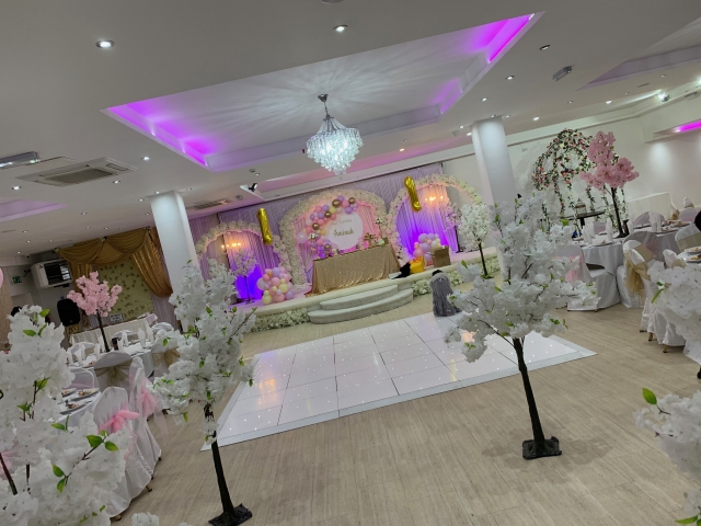 Asian Wedding Theme Decor Lighting Hire