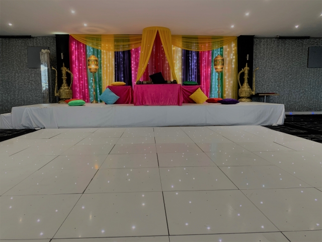 Asian Wedding Theme Decor Lighting Hire