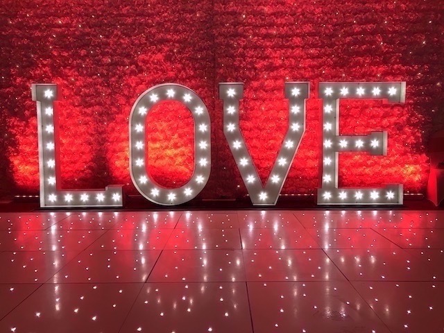 Asian Wedding Theme Decor Lighting Hire
