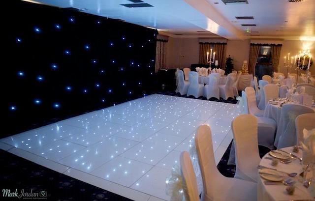 Star Cloth Hire - Black Starcloth Hire