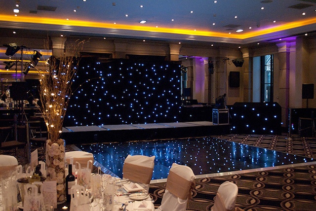 Star Cloth Hire - Black Starcloth Hire