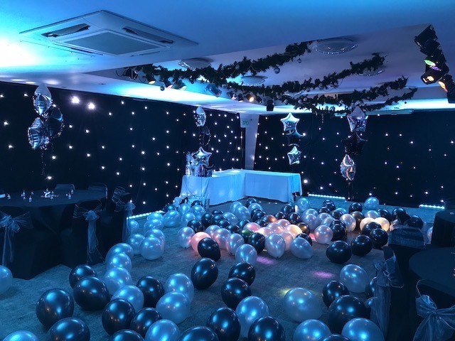 Star Cloth Hire - Black Starcloth Hire