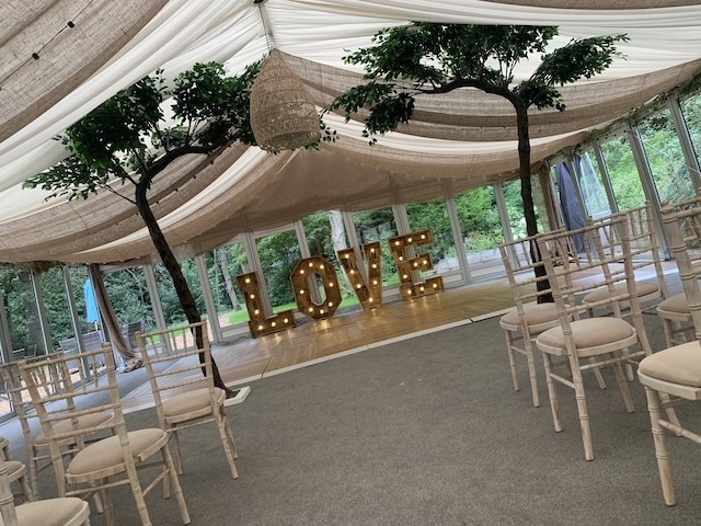 Blossom Canopy Trees Hire