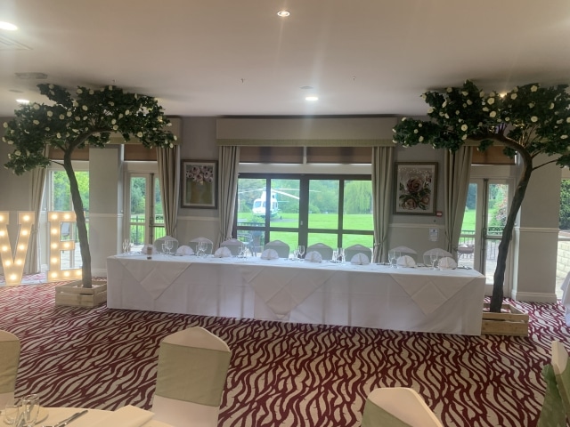 Blossom Canopy Trees Hire