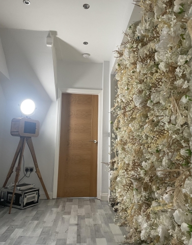 Deluxe Nude Flower Wall Backdrop
