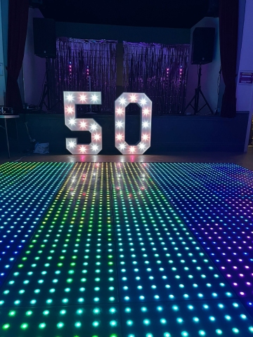 Full Colour LED Digital Animated Dance Floor