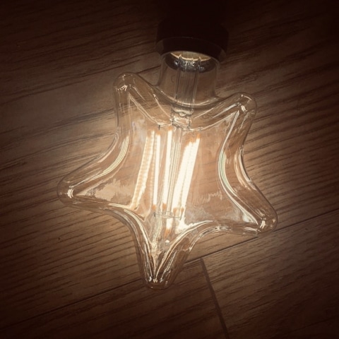 Edison Vintage Tinted Star Bulb