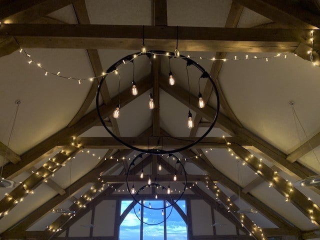 Edison Bulbs Hoops
