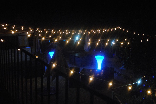 LED Poseur Tables