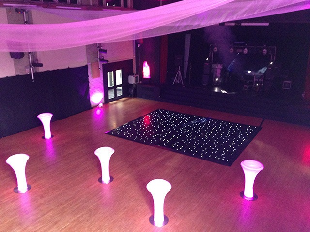 LED Poseur Tables