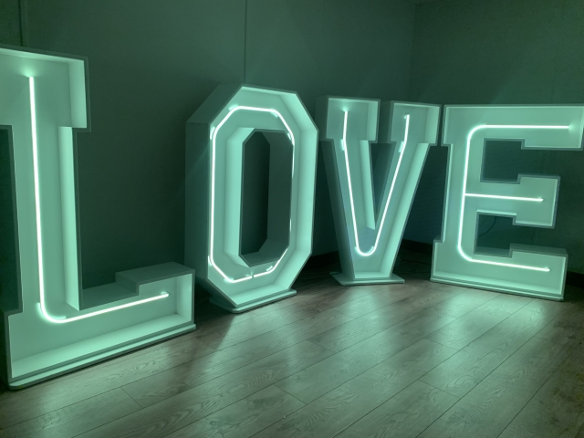 Neon Love Letters