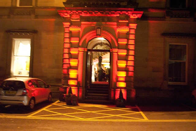 Outdoor Up Lighting Hire