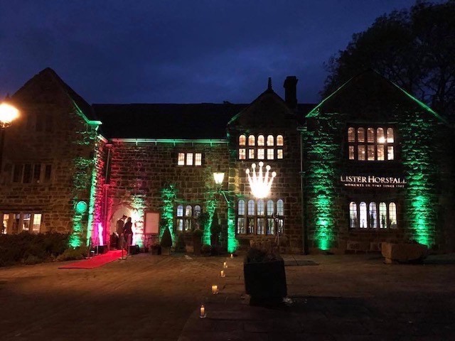 Outdoor Up Lighting Hire