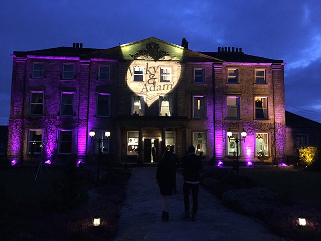Outdoor Up Lighting Hire