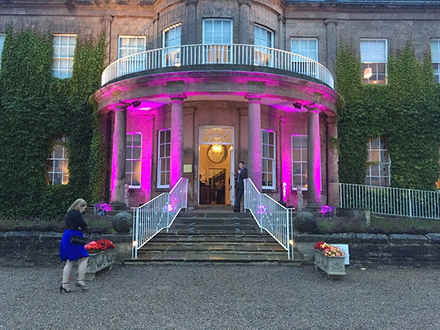 Outdoor Up Lighting Hire