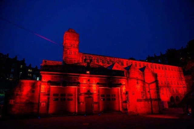 Outdoor Up Lighting Hire
