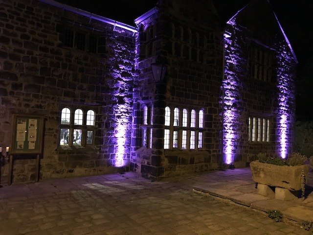 Outdoor Up Lighting Hire