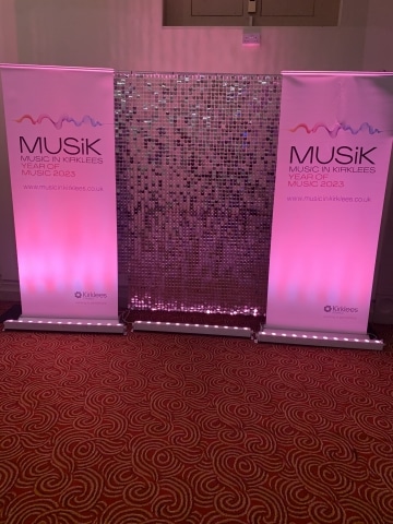 Sequin Shimmer Walls