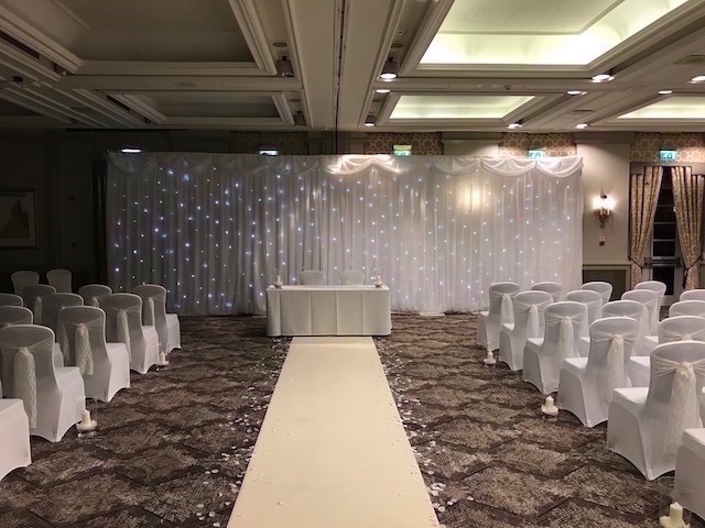 Starlight Backdrop Hire - Twinkle Backdrop Hire