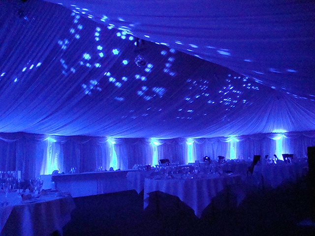 LED Up Lighting | Wedding Up Lighting