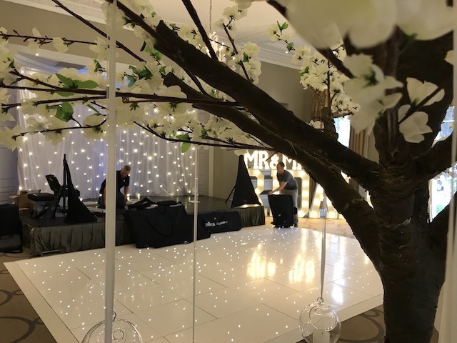 White Starcloth Hire