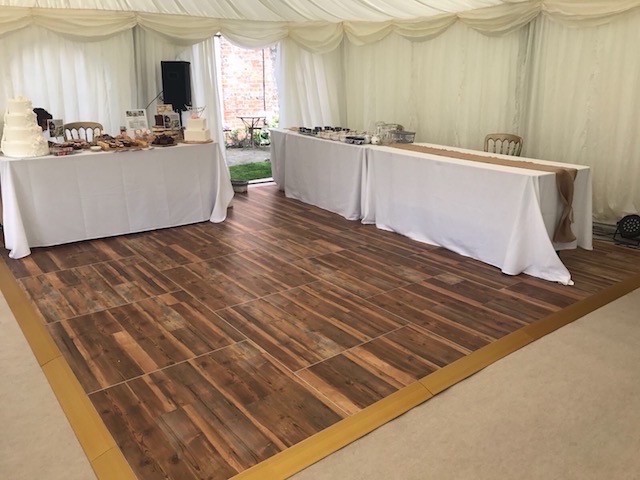 Parquet Wooden Dance Floor Hire