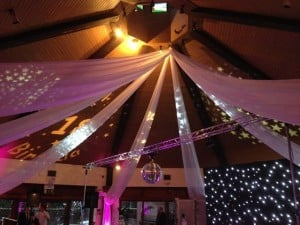 Ceiling Drapes Venue Dressing Ceiling Drapes Fairy Light Ceiling Drapes