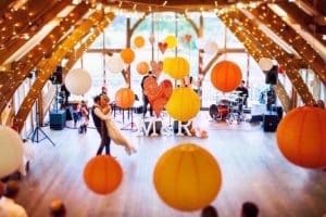 Sandburn Hall Fairy Lights & Hanging Lanterns