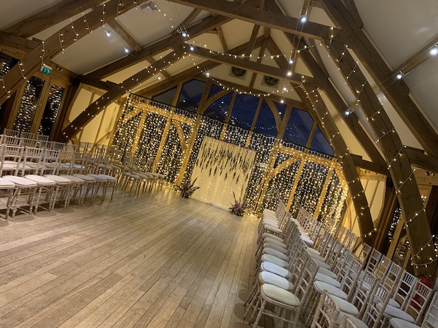 Sandurn Hall Fairy Light Curtains