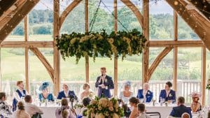 Sandburn Hall Floral Hoop