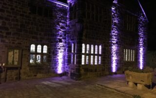 Outdoor Up Lighting Hire
