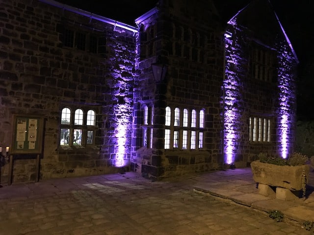 Outdoor Up Lighting Hire