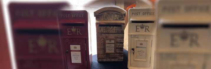 White post box dimensions White post box dimensions