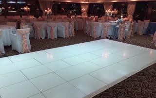Gloss White Dance Floor
