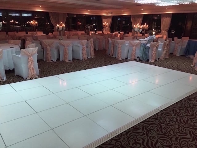 Gloss White Dance Floor