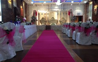 Pink Aisle Runner