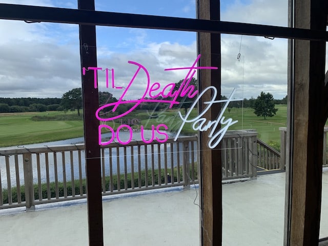 Neon Til Death Do Us Party
