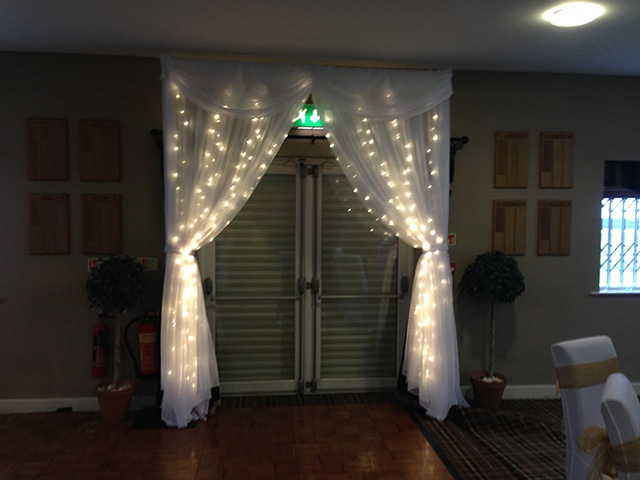 Starlight Wedding Entrance