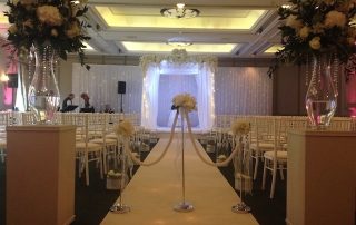 White Aisle Runner