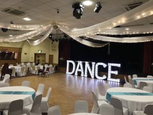 Light Up DANCE Letters
