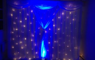 Trieste Starlight Backdrop With Up Lighting