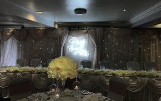 Blush Pink Starlight Backdrop Hire