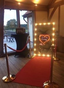 Sandburn Hall Mirror Photo Booth