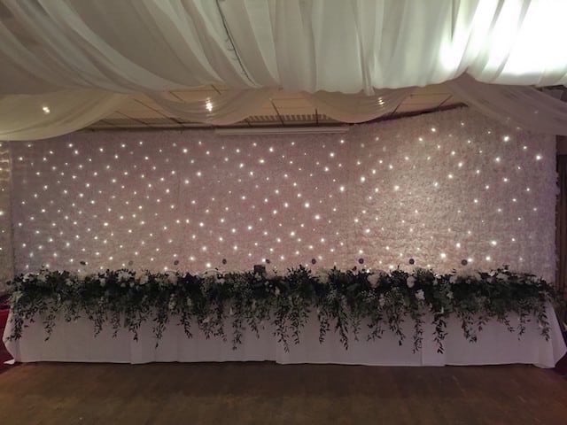 Flower Wall Hire