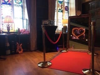 Champagne Gold Mirror Photo Booth