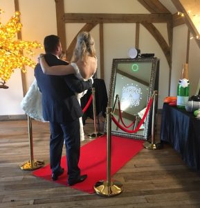 Mirror Photo Booth Hire April Showers Bring Big Smiles: Photo Booths for Indoor Celebrations