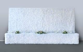 Flower Wall Table Skirt Hire
