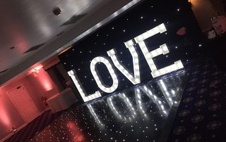 Black Starlight Dance Floor