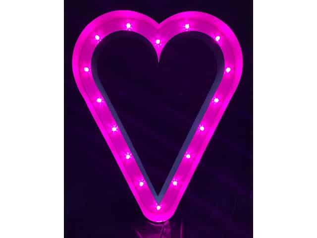 Pink Light Up Letters