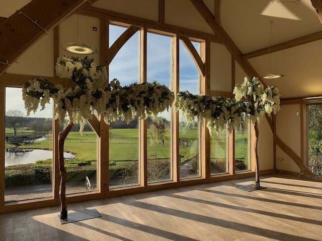 Sandburn Hall Wisteria Canopy Trees